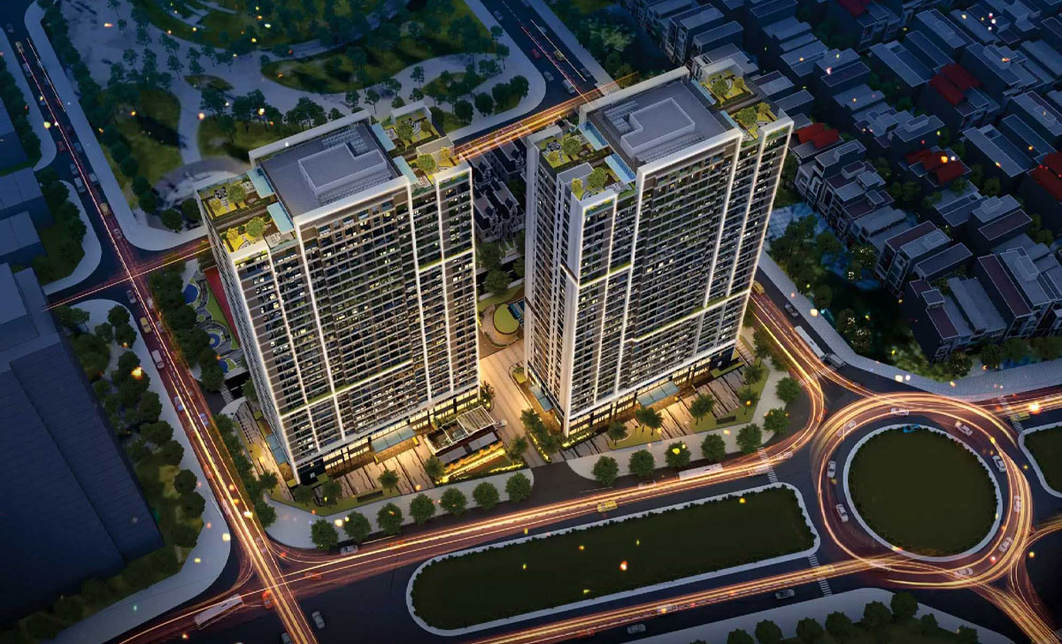 Mặt bằng 17 Phoi canh tong the tu tren cao du an TMC Smart Home the hien mat bang kien truc