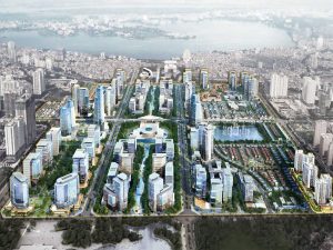 Phối cảnh khu đô thị Starlake