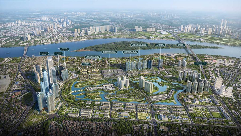 Hạ tầng tỷ đô và Kỷ nguyên Smart Living: TMC Smart Home đón đầu làn sóng dịch chuyển về'Siêu lõi' Thủ đô 4 Phối cảnh tổng thể khu đô thị Ciputra