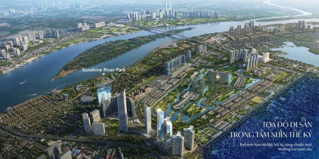 Hạ tầng tỷ đô và Kỷ nguyên Smart Living: TMC Smart Home đón đầu làn sóng dịch chuyển về'Siêu lõi' Thủ đô 6 Vị trí dự án Sunshine River Park bên sông Hồng